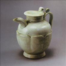 南宋湖田窑青白釉印花小执壶/酒壶-酒壶-南宋湖田- 藏点啦古玩网