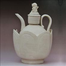 宋代执壶青白瓷八方执壶影青酒壶-酒壶-北宋青白瓷- 藏点啦古玩网