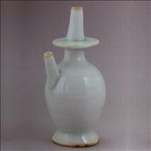 宋代青白瓷水注酒壶带盖-酒壶-北宋青白瓷- 藏点啦古玩网