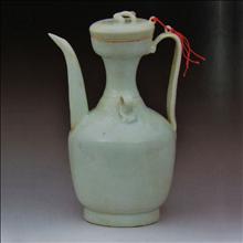 青白釉刻划花缠枝花卉纹梅瓶景德镇窑-南宋湖田-瓶罐炉- 藏点啦古玩网