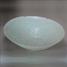 影青 青白釉蓋碗 南宋時代 景徳鎮 古玩 中国美術 唐物 擺件 611b
