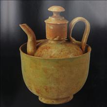 宋代执壶青白瓷八方执壶影青酒壶-酒壶-北宋青白瓷- 藏点啦古玩网