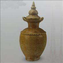 中国早期青磁花瓶　南北朝時代 中国早期青磁花瓶 南北朝時代