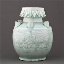 古玩鉴赏- 影青梅瓶,青白瓷香炉,宋代花瓶瓷罐图片-价格-鉴定- 藏点啦古玩网