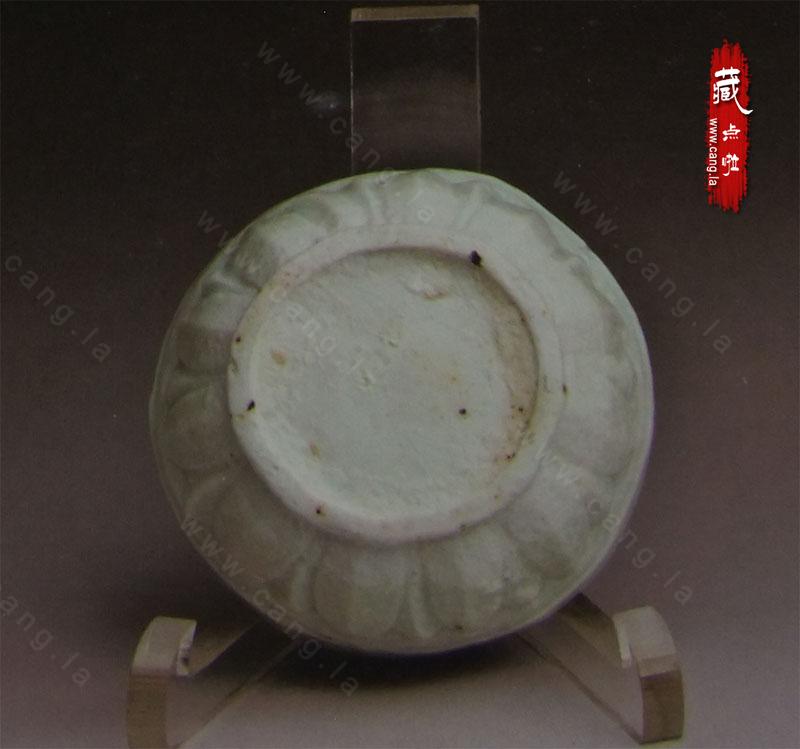 宋代湖田窑瓷器 模印缠枝牡丹纹 镂空熏炉