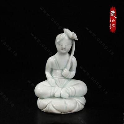 南宋湖田窑 莲生贵子 孩童像